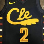 Maillot de Basket #2 Irving Cleveland Cavaliers Marine